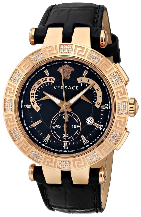 versace black watches|Versace watches men's closeout.